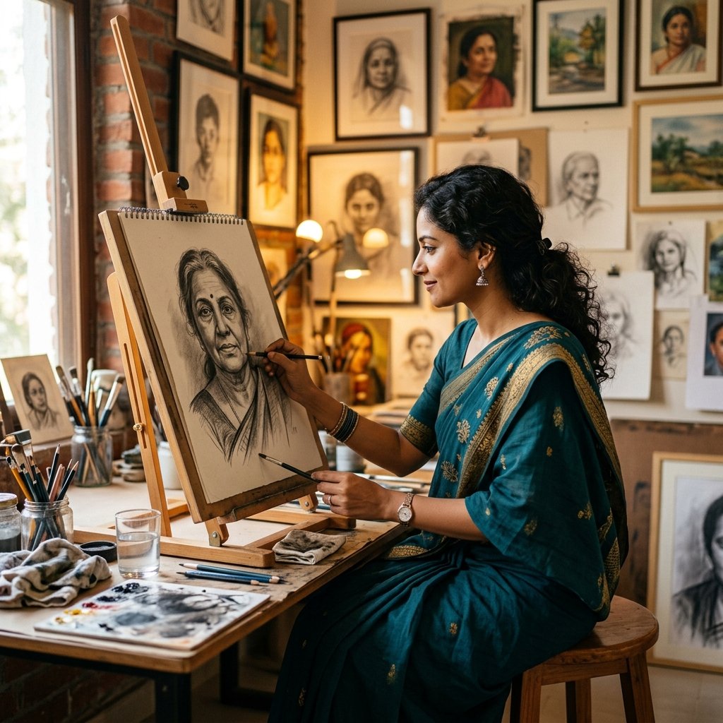 LudyMuse — Professional Portrait Artist